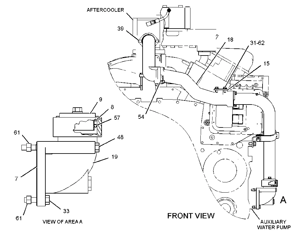 3512 · AIR INLET AND EXHAUST SYSTEM · 002-6453