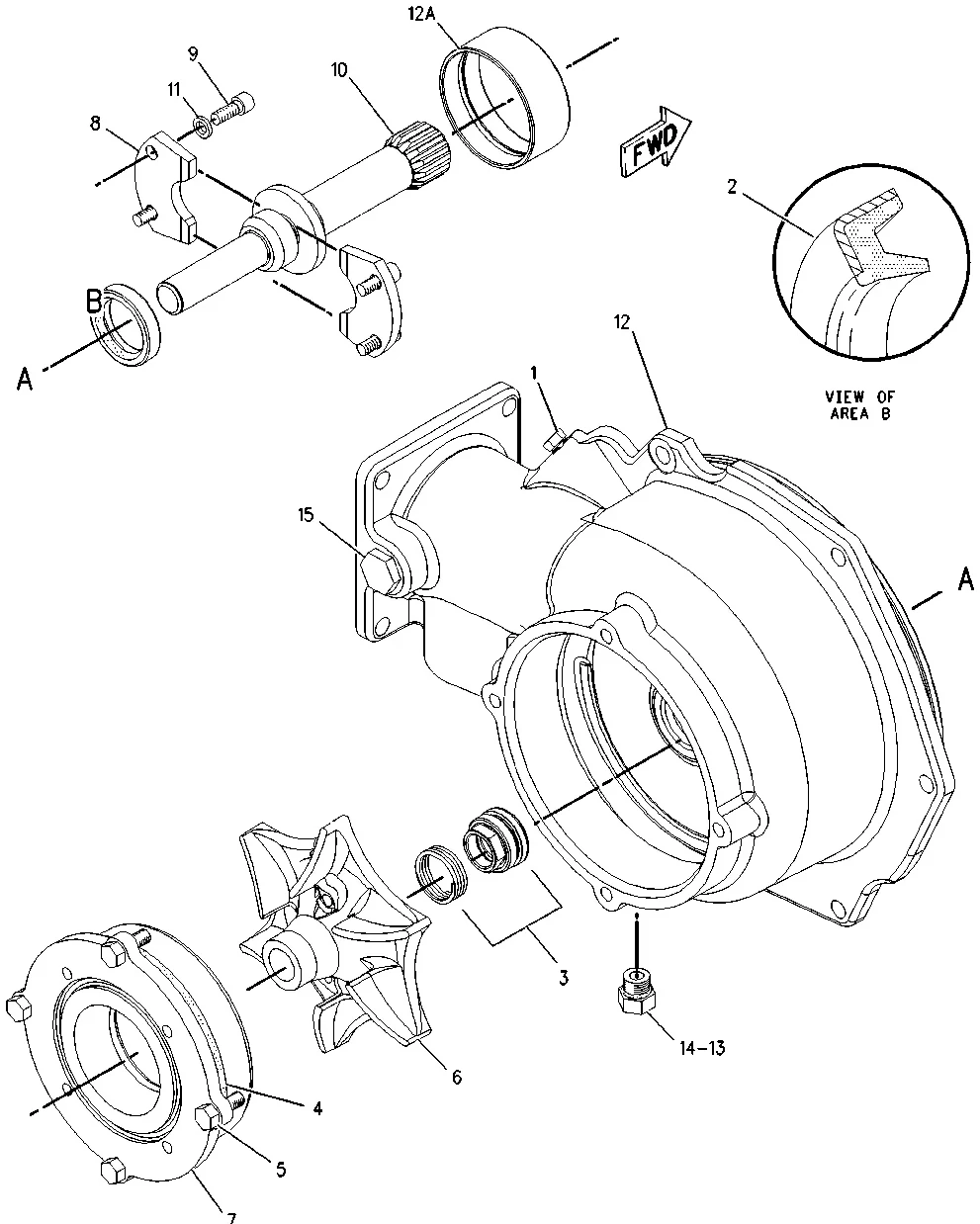 3512 · COOLING SYSTEM · 212-8169 CAT parts diagram
