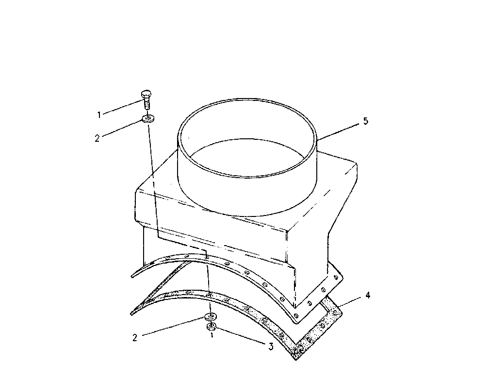 3512 · AIR INLET AND EXHAUST SYSTEM · 031-4155