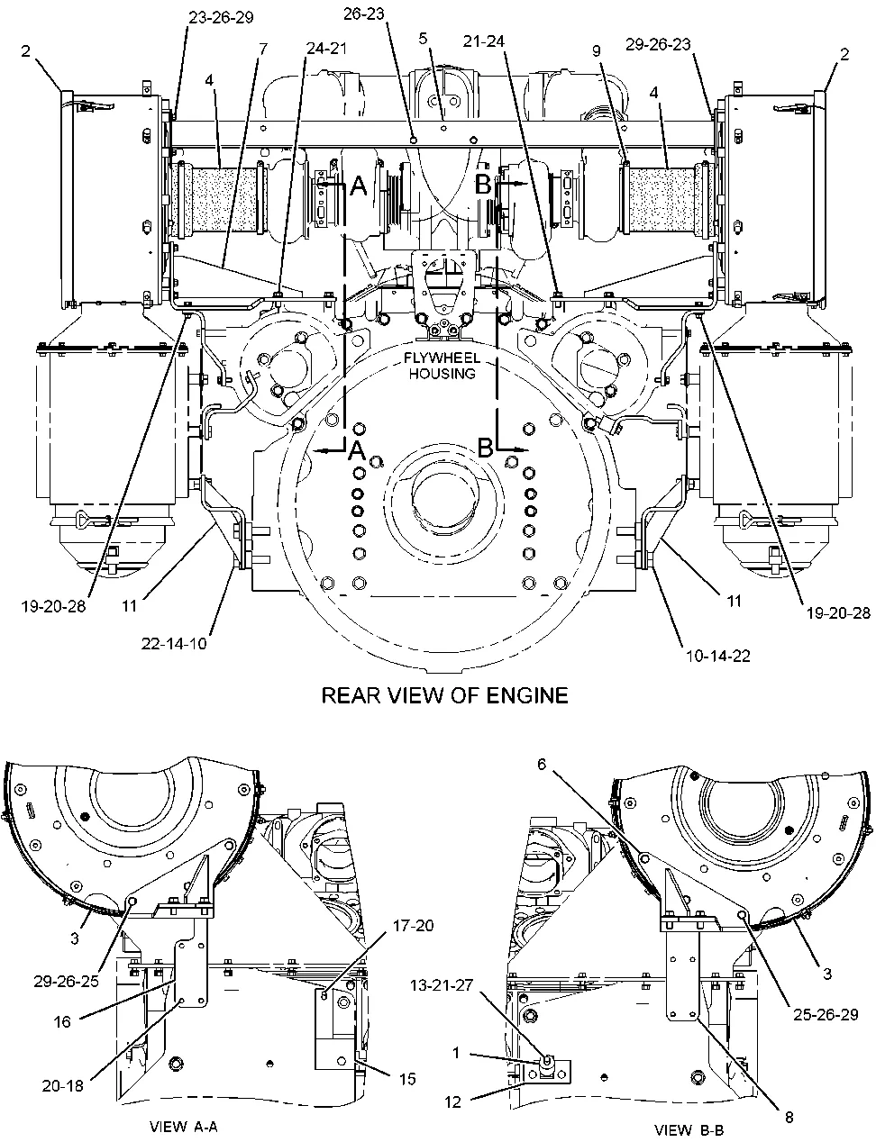 3512 · AIR INLET AND EXHAUST SYSTEM · 331-8941