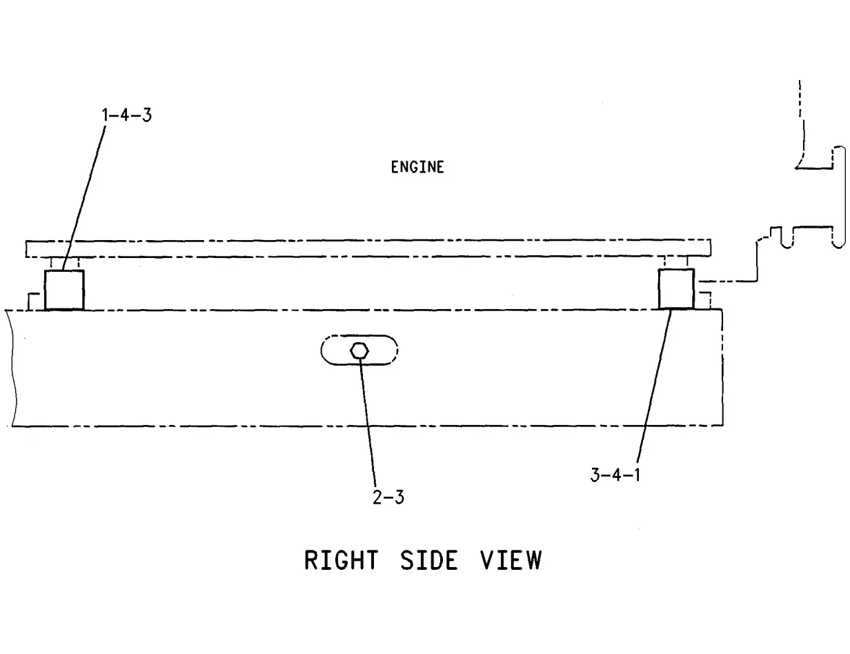3512C · BASIC ENGINE · 261-7305 CAT parts diagram