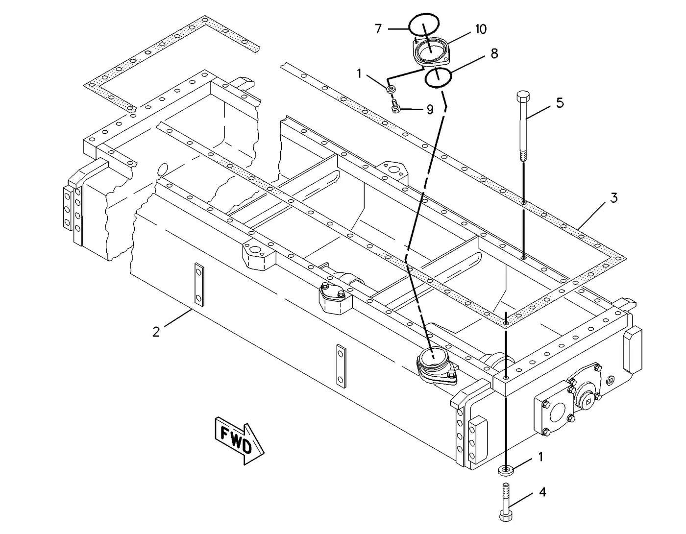3512C 6V5101 parts diagram