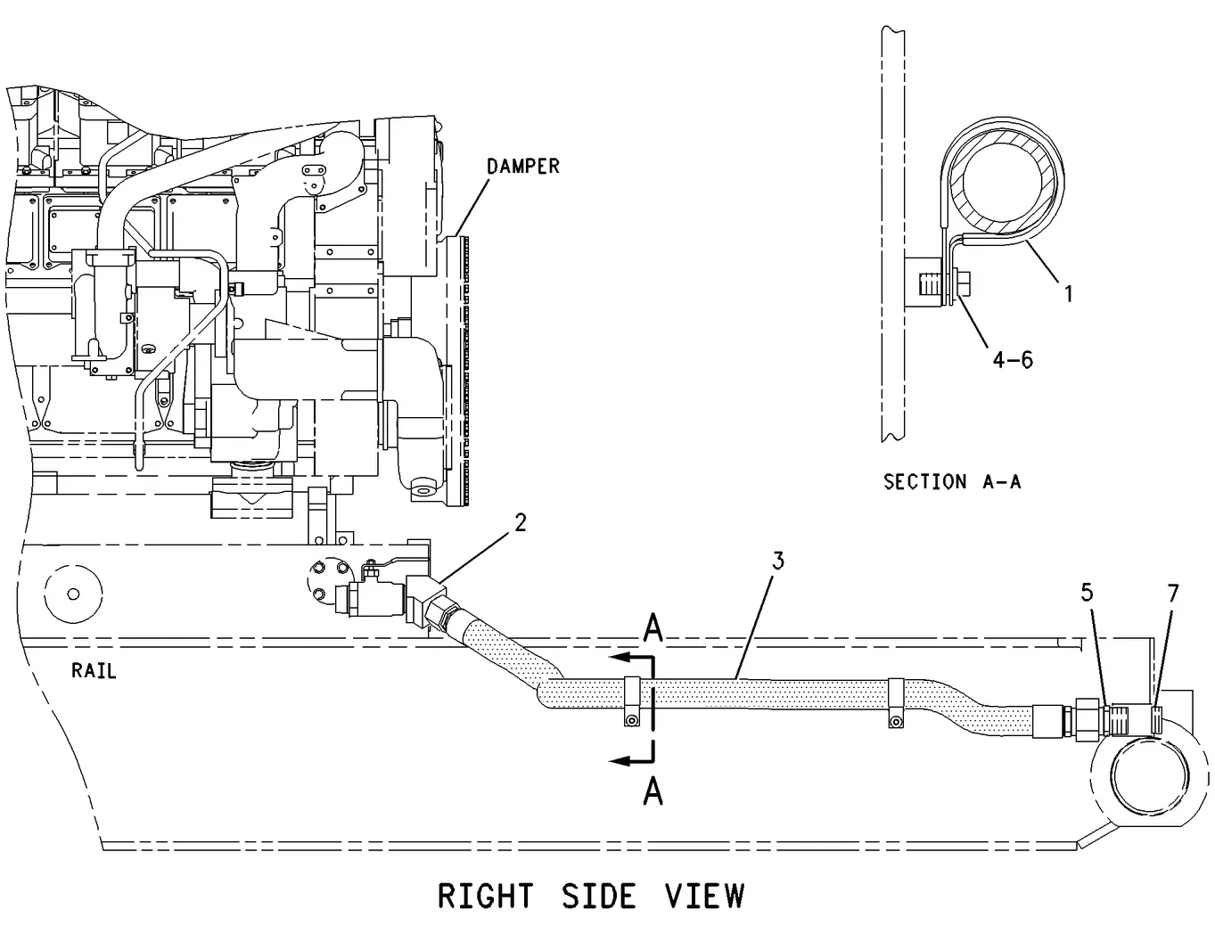 3512C · LUBRICATION SYSTEM · 210-6113 CAT parts diagram