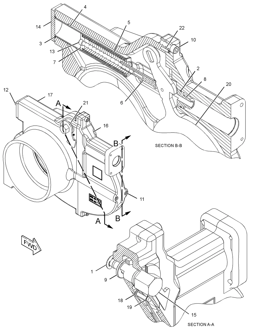 3512C · AIR INLET AND EXHAUST SYSTEM · 230-6305 CAT parts diagram