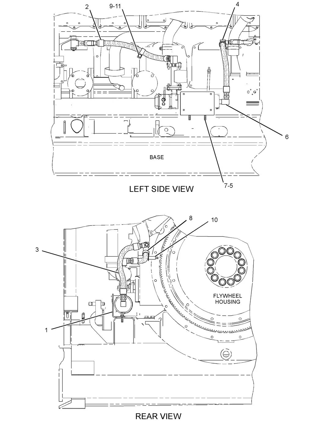 3512C · ELECTRICAL AND STARTING SYSTEM · 271-7772 CAT parts diagram