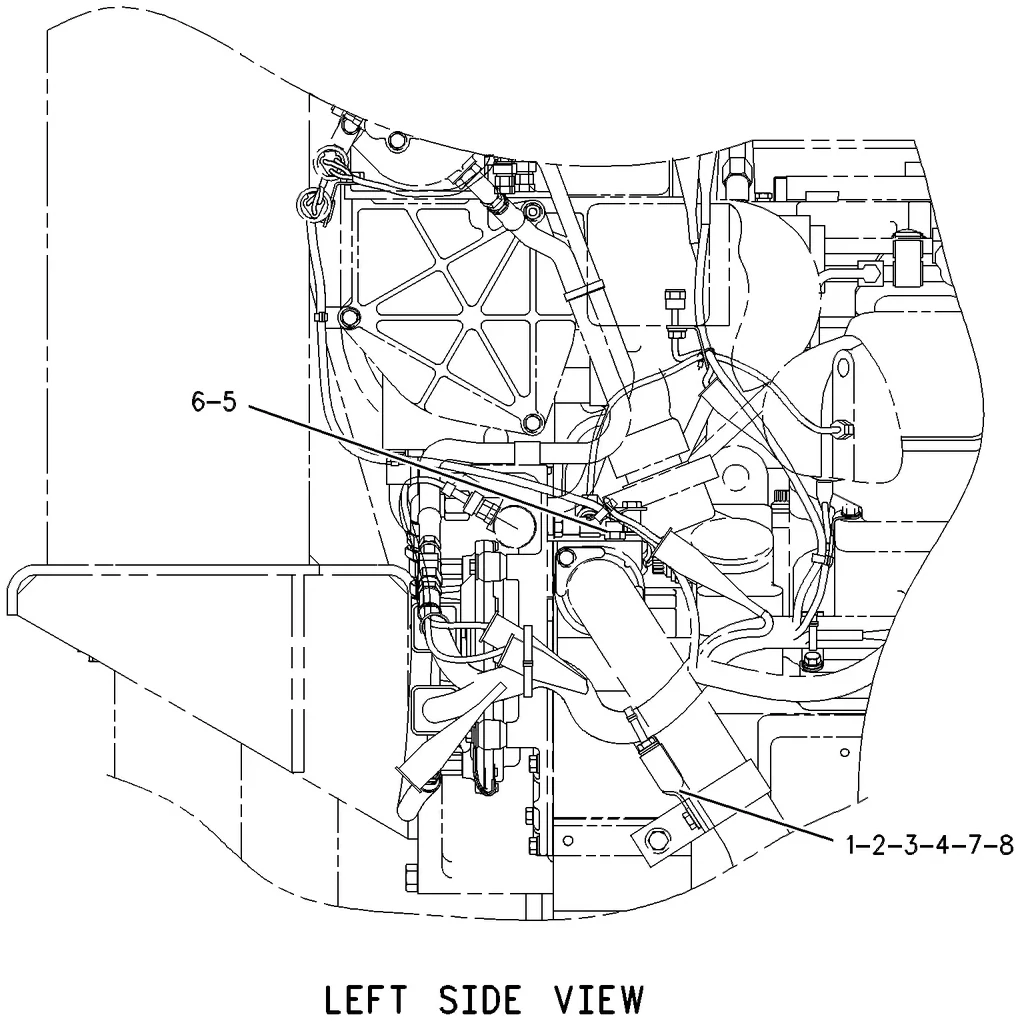 3512C · ELECTRICAL AND STARTING SYSTEM · 163-1462 CAT parts diagram
