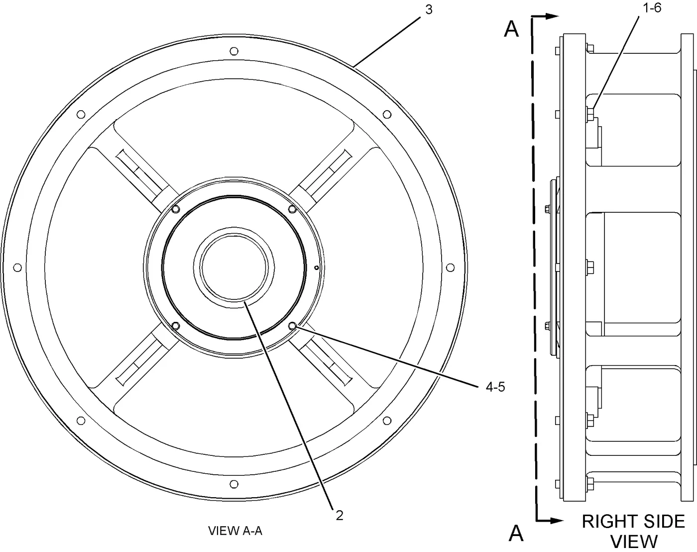3512C · GENERATORS · 144-1825 CAT parts diagram