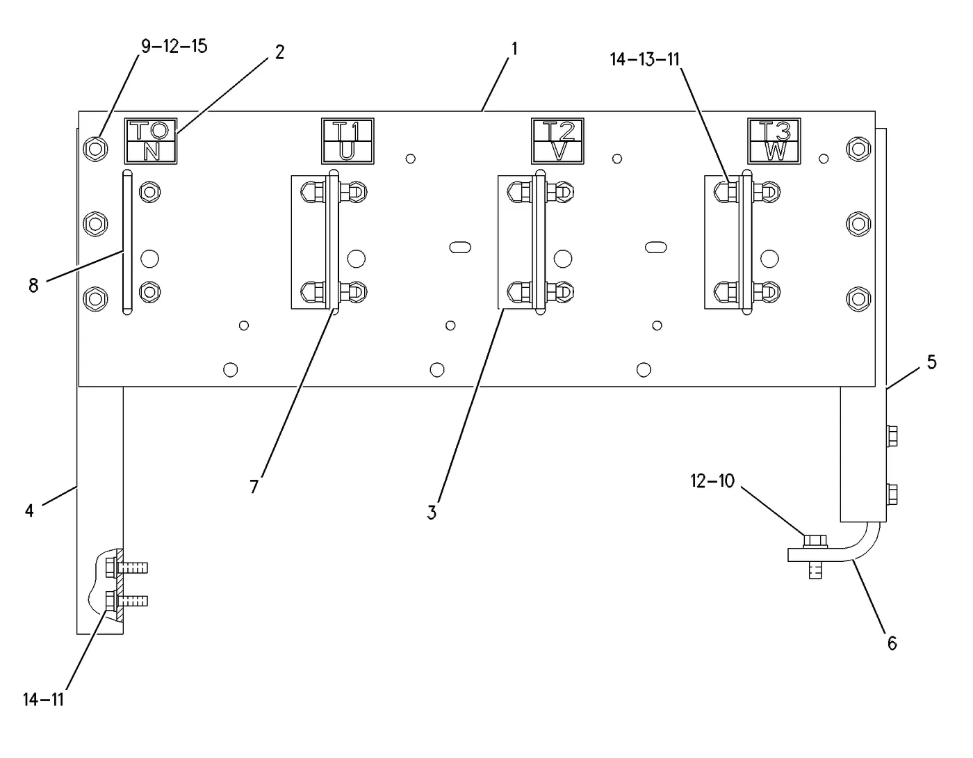 3512C · GENERATORS · 144-1825 CAT parts diagram