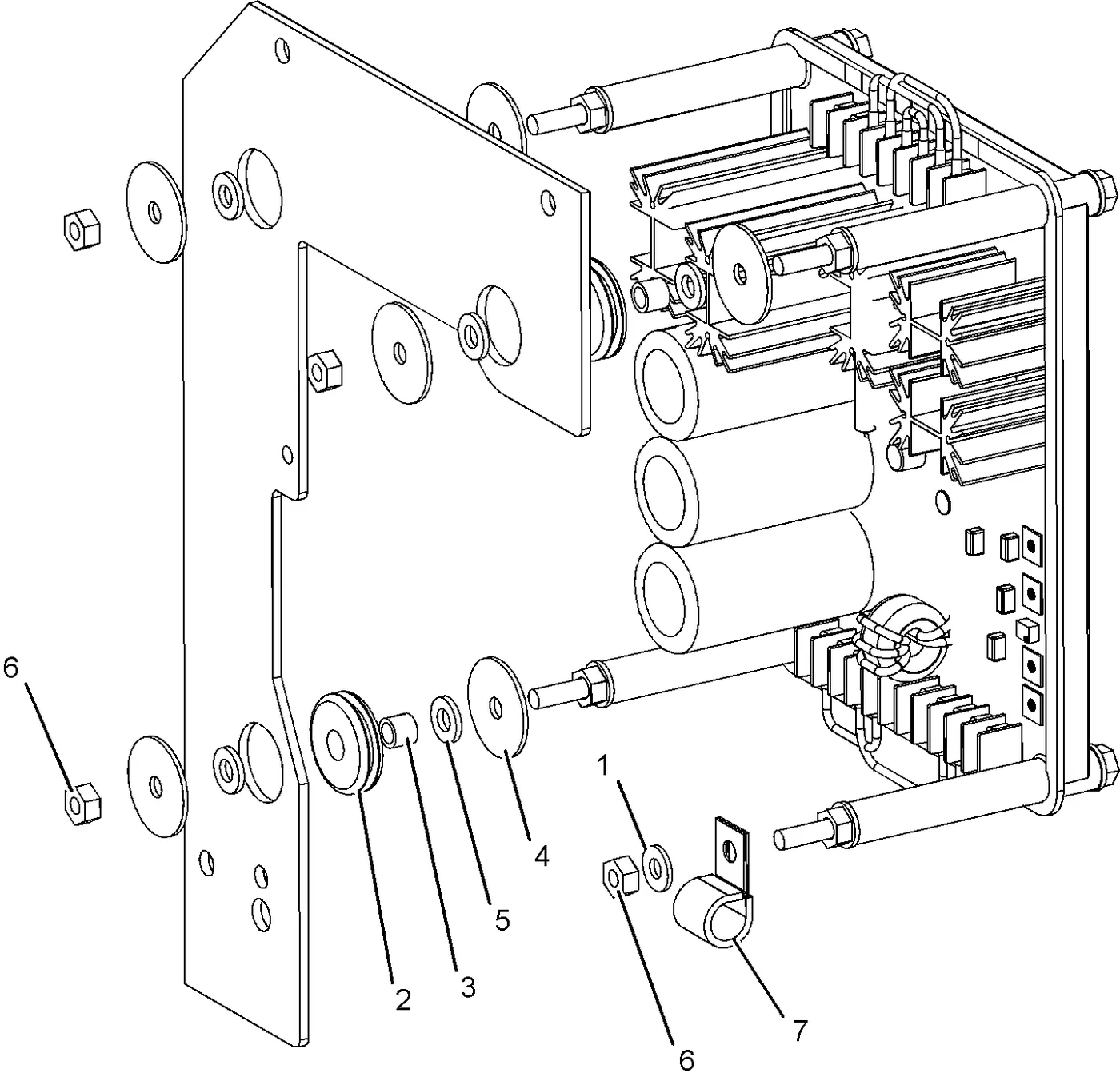 3512C · GENERATORS · 121-6201 CAT parts diagram