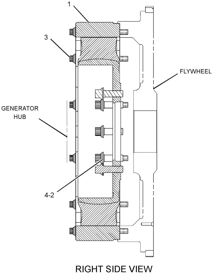 3512C · ENGINE ARRANGEMENT · 271-2592 CAT parts diagram