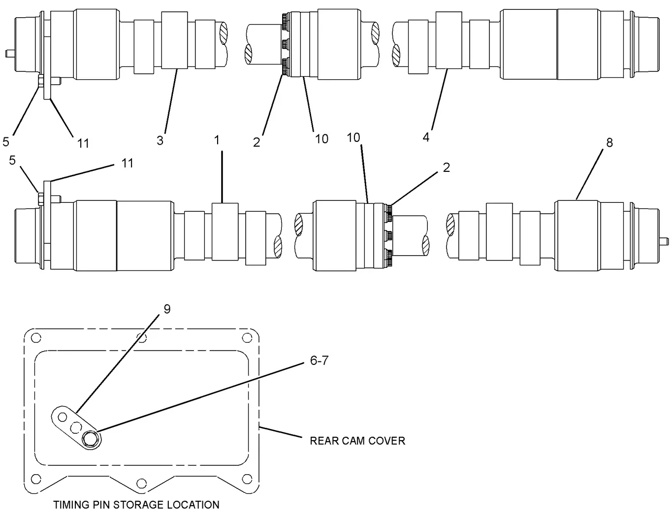 3512C · BASIC ENGINE · 261-7305 CAT parts diagram