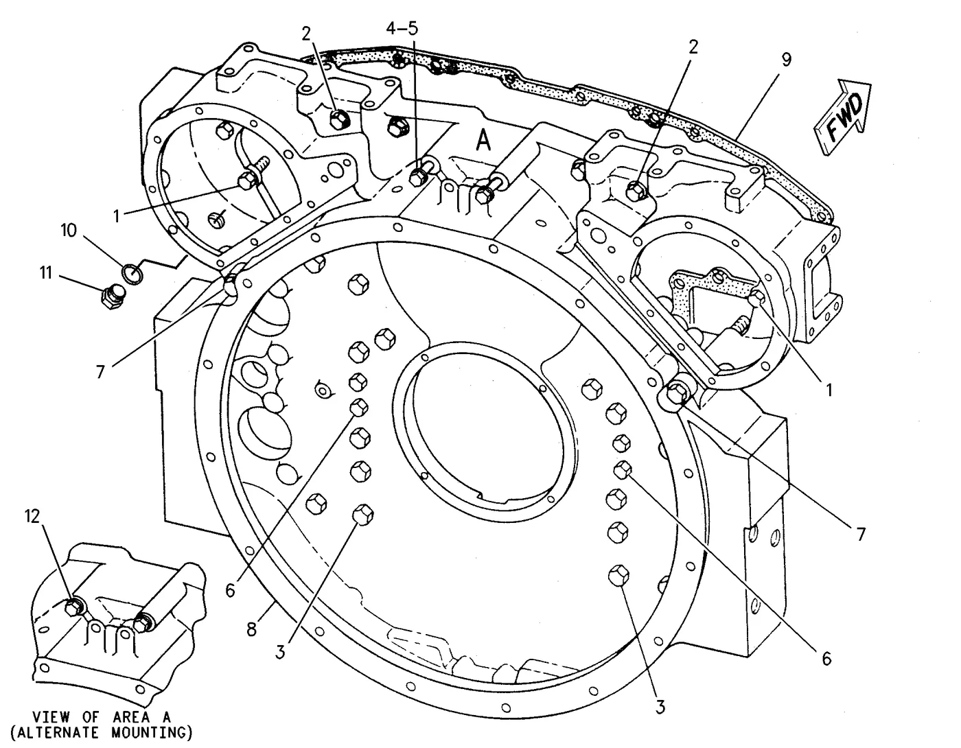 3516 3K0360 parts diagram