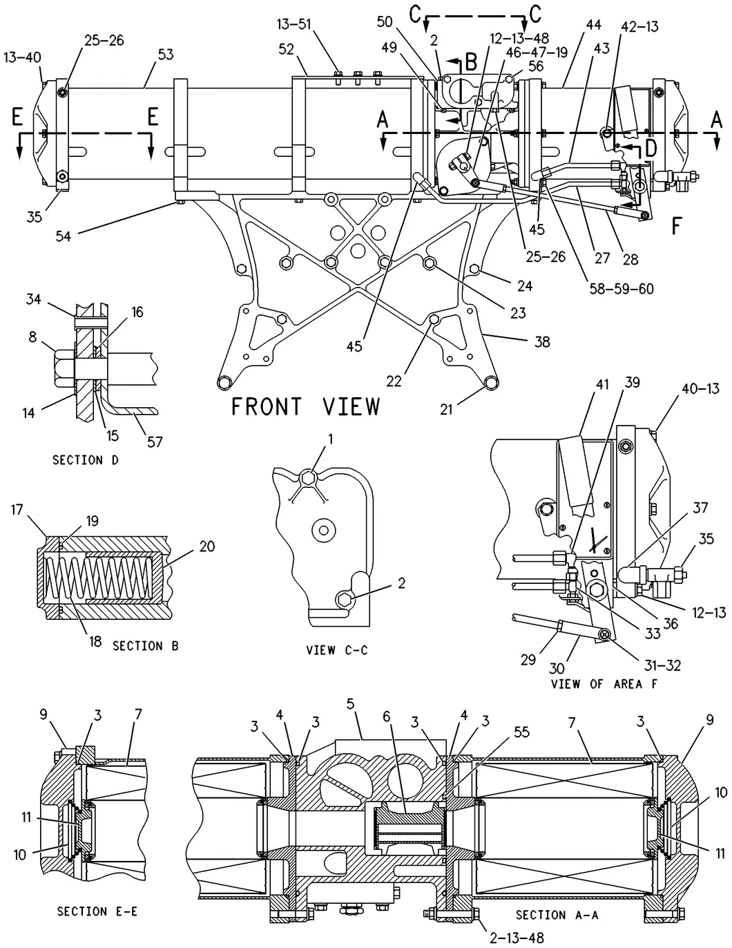 3516 · LUBRICATION SYSTEM · 120-4501 CAT parts diagram