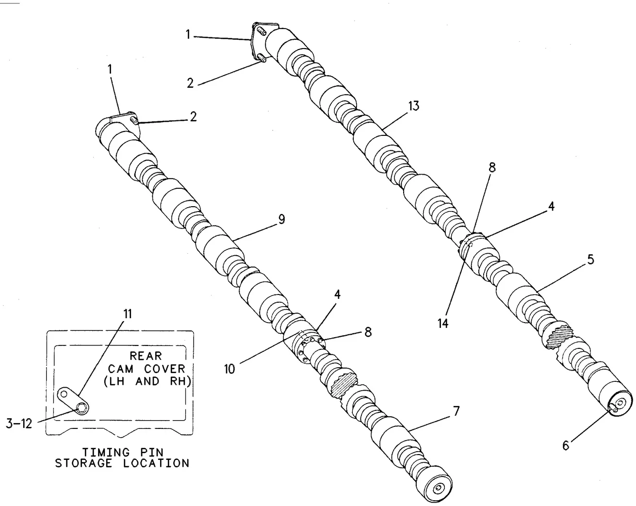 3516 · BASIC ENGINE · 128-5994 CAT parts diagram
