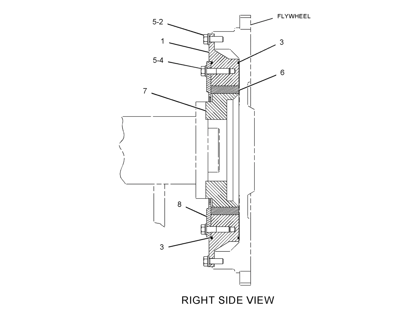 3516 9H0846 parts diagram