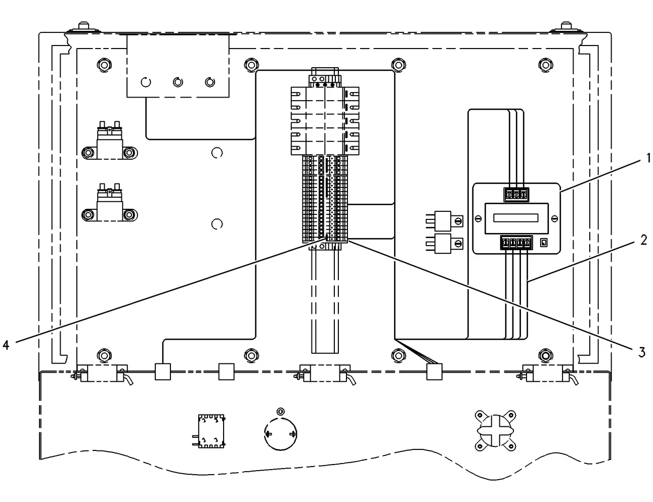 3516 · ELECTRICAL AND STARTING SYSTEM · 120-4489 CAT parts diagram