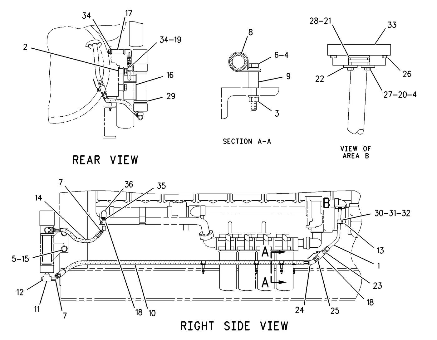 3516 · ELECTRICAL AND STARTING SYSTEM · 134-3159 CAT parts diagram
