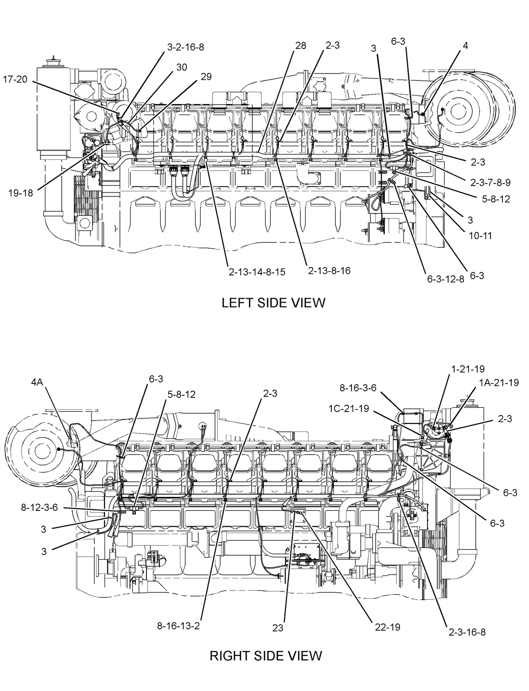 3516 9X6856 parts diagram