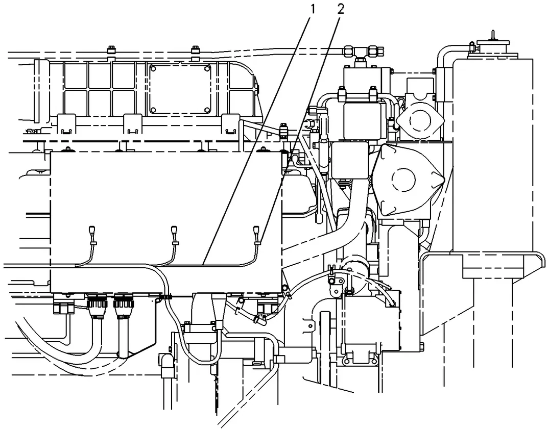 3516 · ELECTRICAL AND STARTING SYSTEM · 120-4492 CAT parts diagram