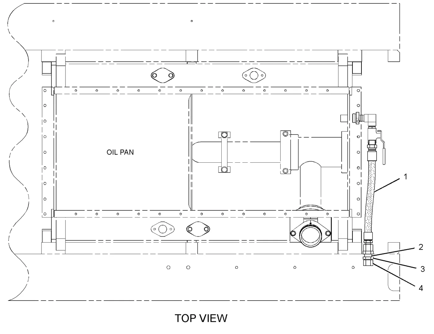 3516B · ENGINE ARRANGEMENT · 116-6894 CAT parts diagram
