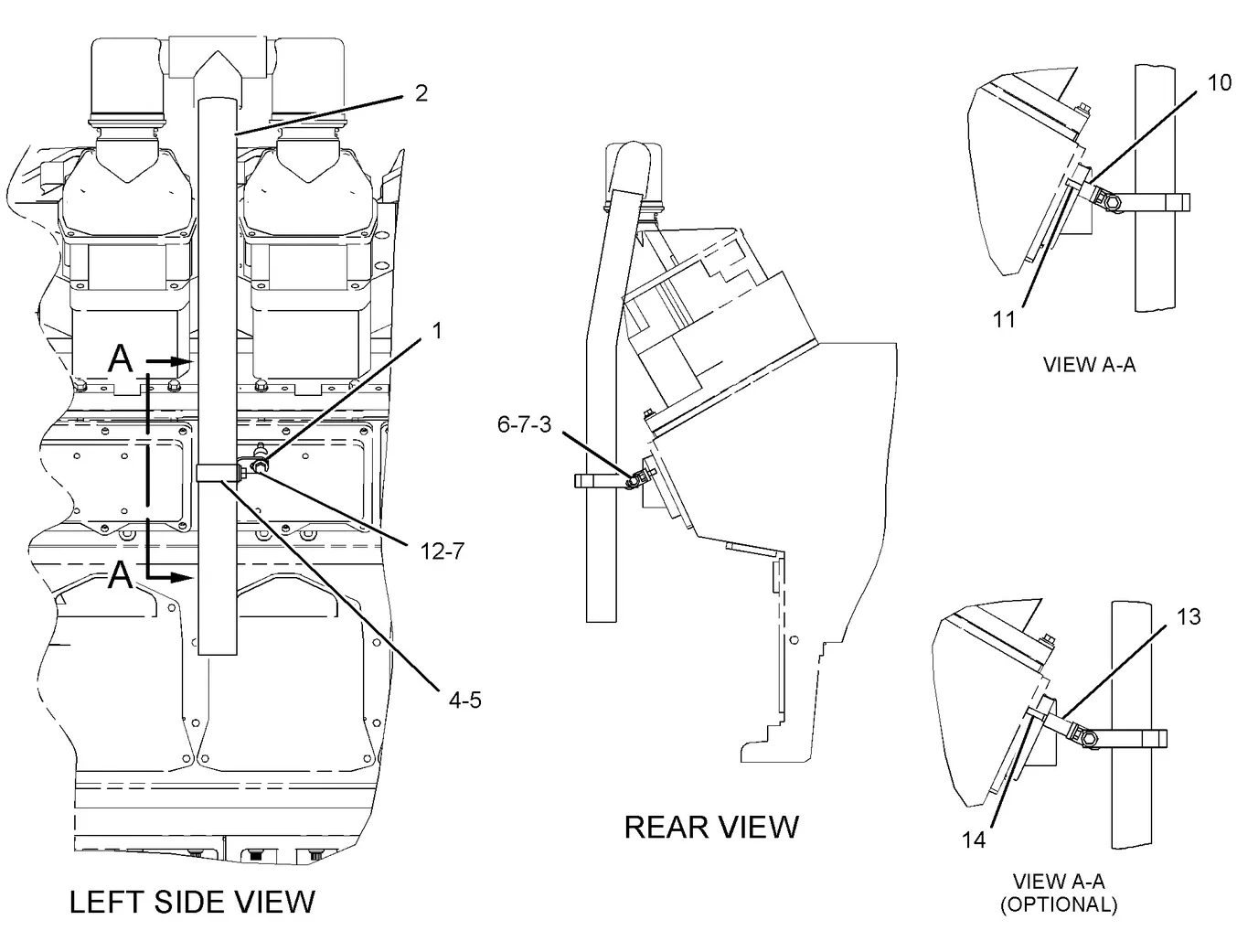 3516B · LUBRICATION SYSTEM · 120-9818 CAT parts diagram