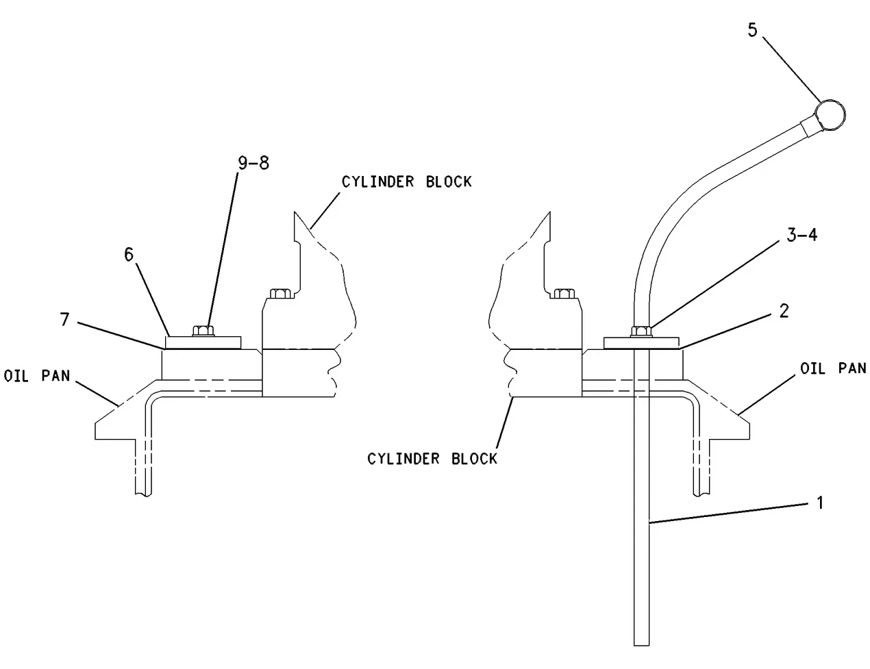 3516B · LUBRICATION SYSTEM · 120-9818 CAT parts diagram