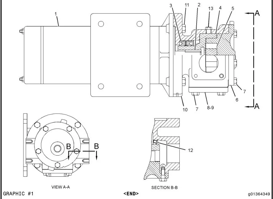 3516B 5M6214 parts diagram