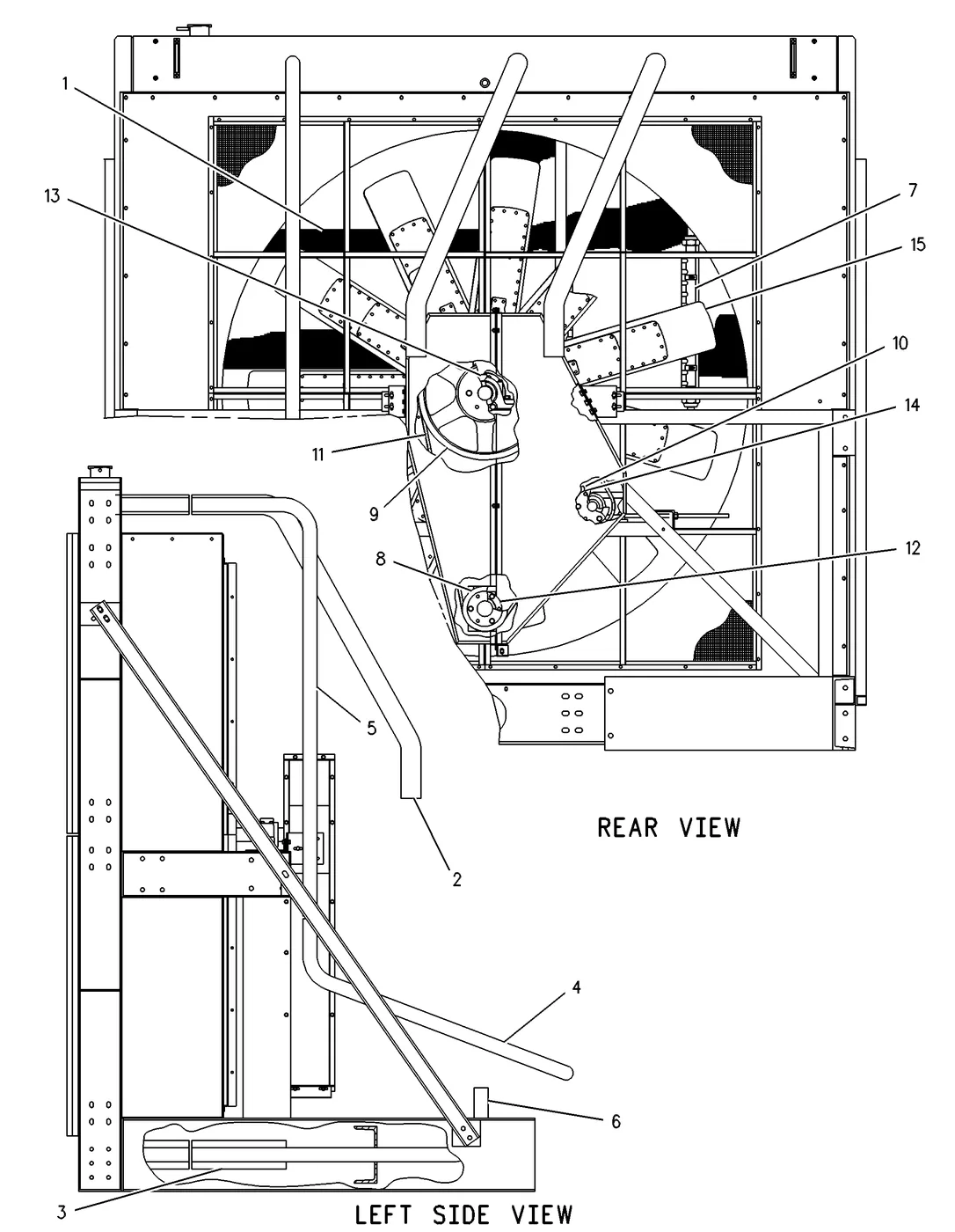 3516B · COOLING SYSTEM · 263-8042