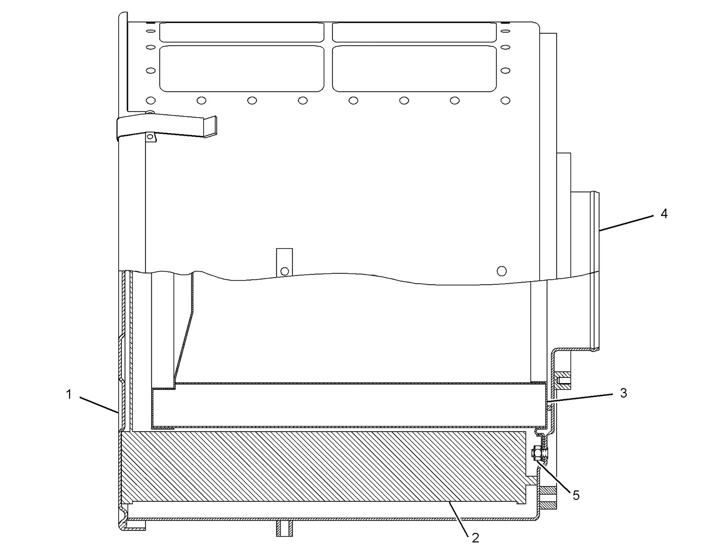 3516B · AIR INLET AND EXHAUST SYSTEM · 115-3622 CAT parts diagram