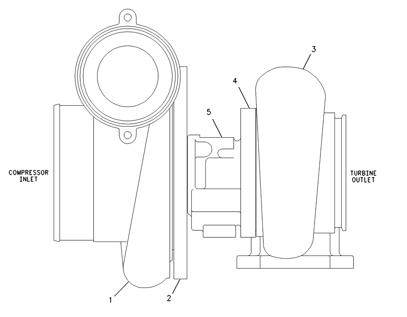 3516B · AIR INLET AND EXHAUST SYSTEM · 118-5464 CAT parts diagram
