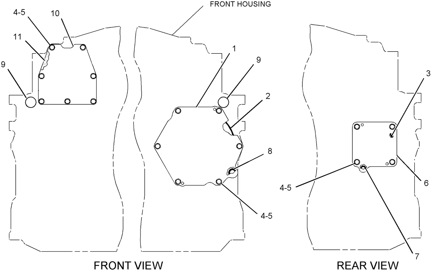 3516B · BASIC ENGINE · 147-3182