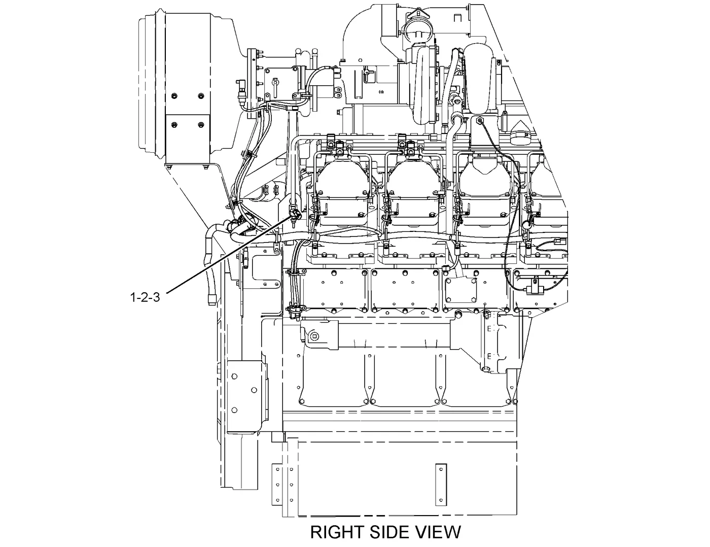 3516B · ELECTRICAL AND STARTING SYSTEM · 259-2168 CAT parts diagram