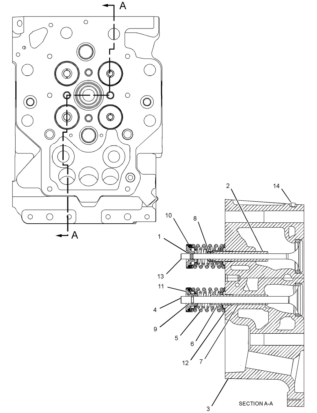 3516B · BASIC ENGINE · 101-0830 CAT parts diagram