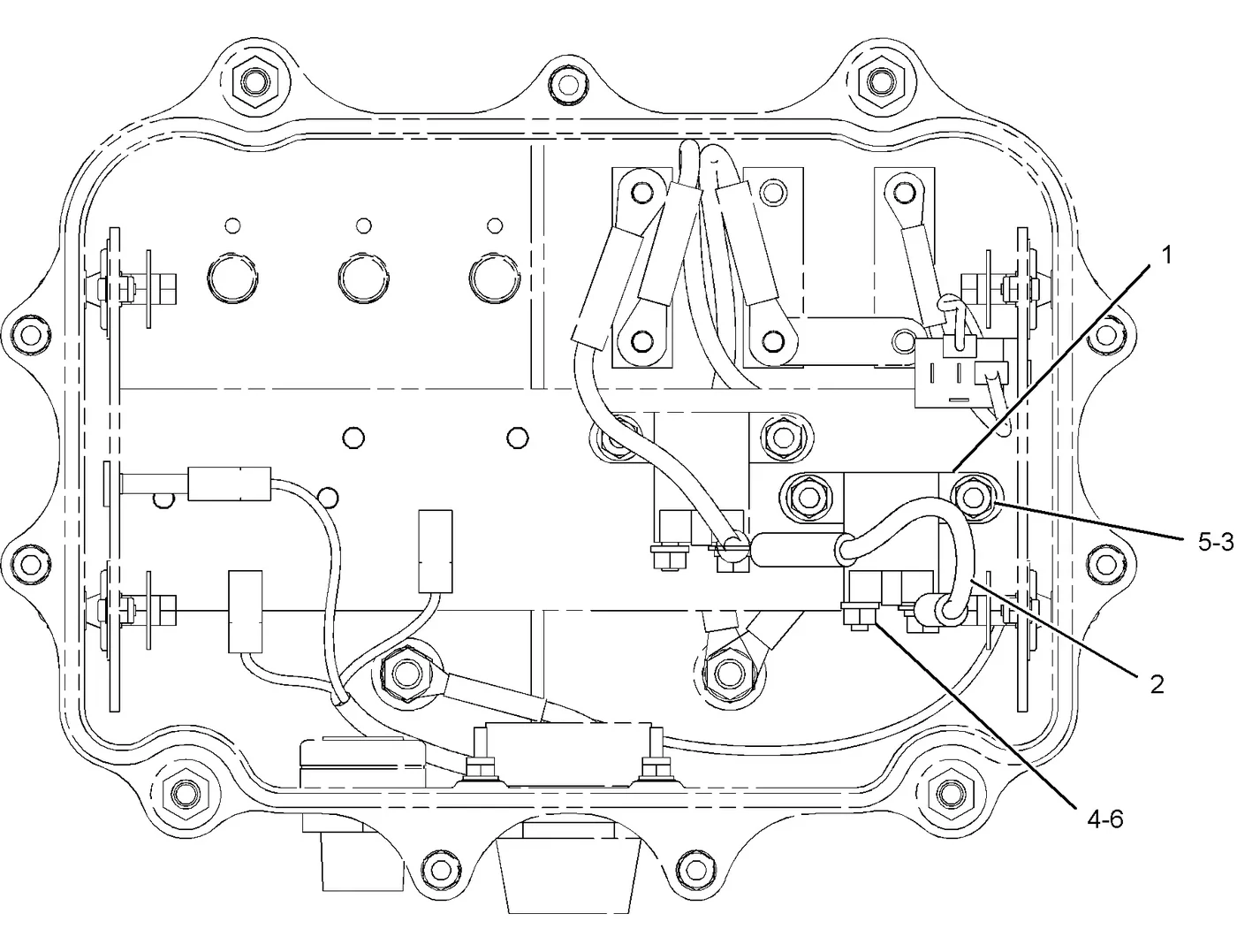3516B · ELECTRICAL AND STARTING SYSTEM · 242-7068 CAT parts diagram