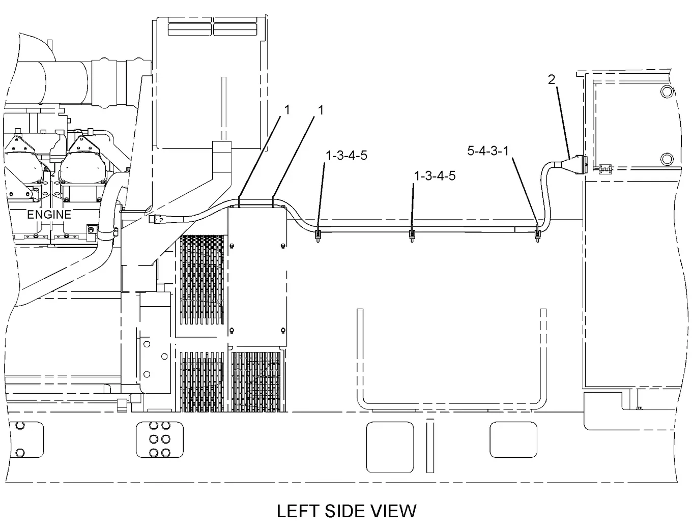 3516B · ELECTRICAL AND STARTING SYSTEM · 312-5082 CAT parts diagram