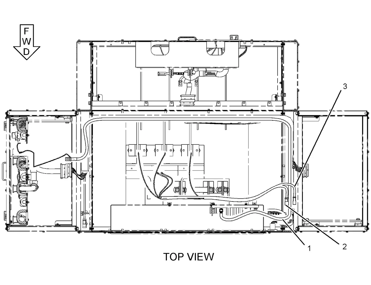 3516B · ELECTRICAL AND STARTING SYSTEM · 278-4899 CAT parts diagram