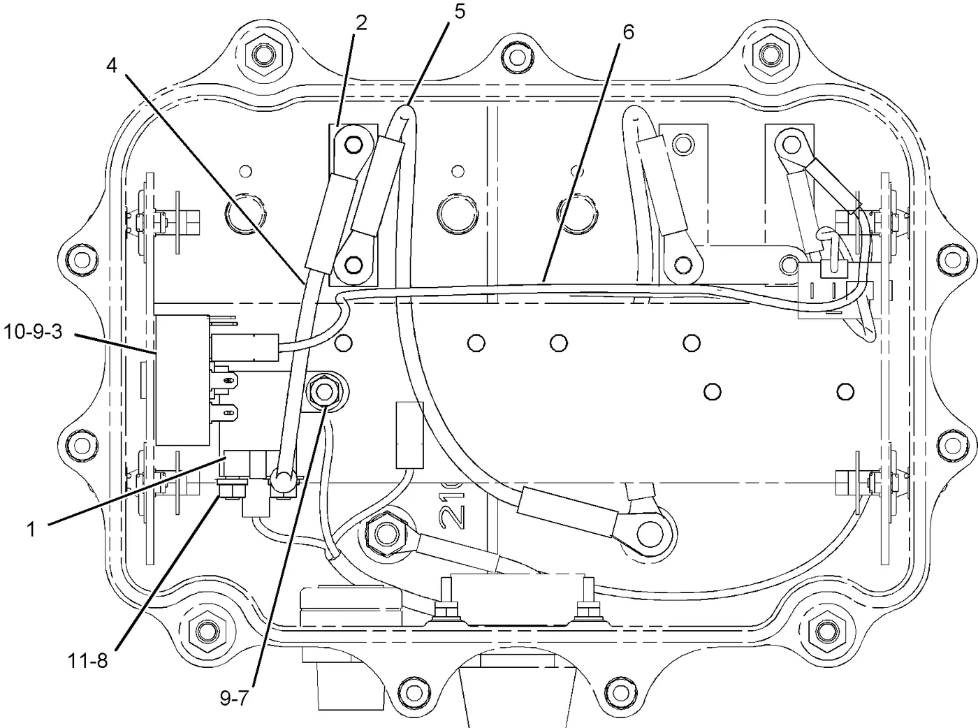 3516B 2395794 parts diagram