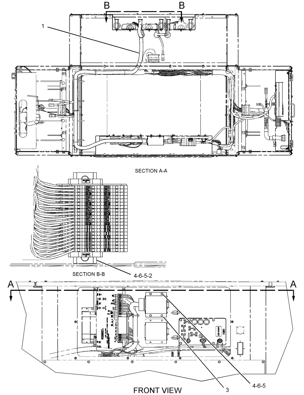 3516B · ELECTRICAL AND STARTING SYSTEM · 252-7347 CAT parts diagram