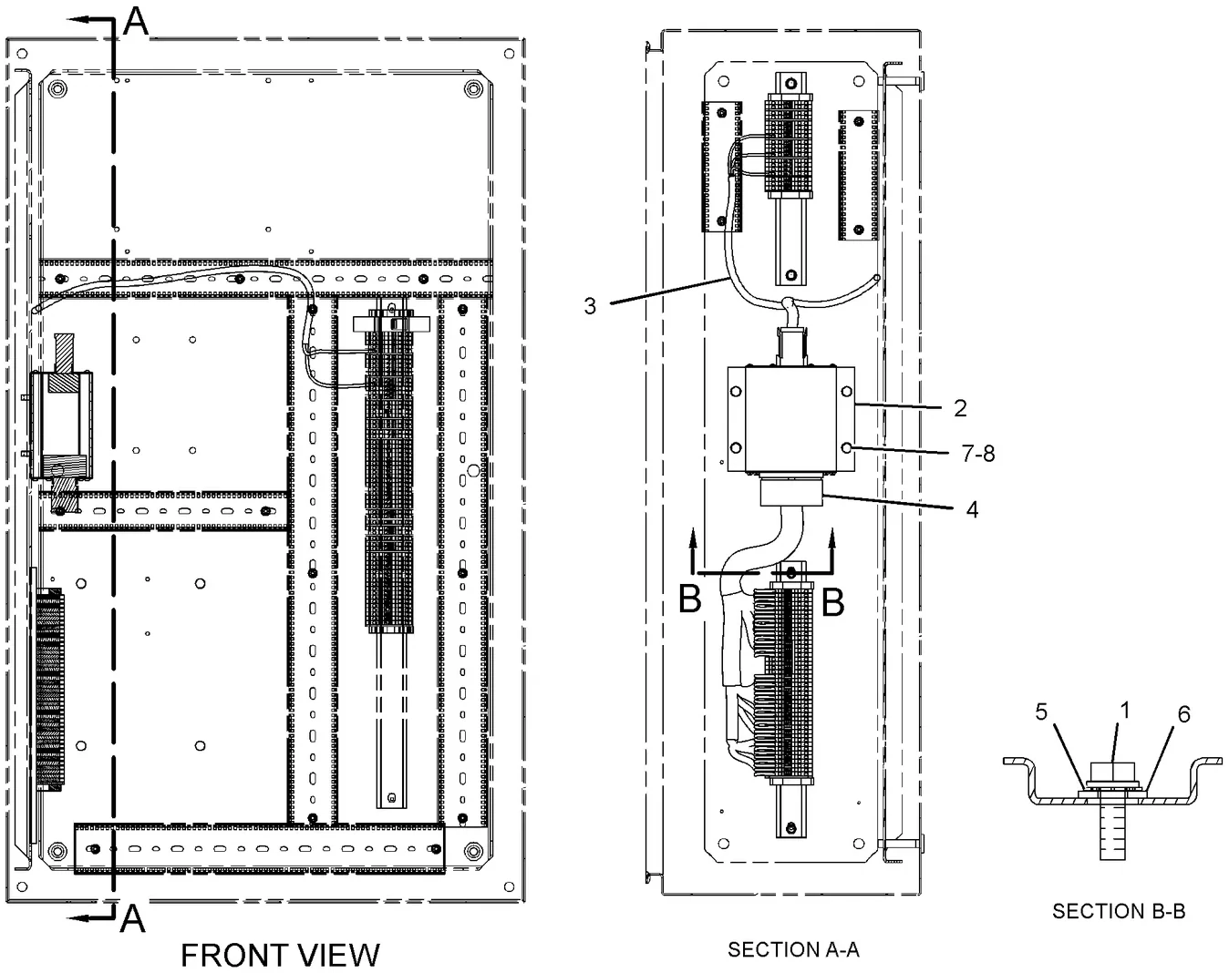 3516B · ELECTRICAL AND STARTING SYSTEM · 259-5805 CAT parts diagram
