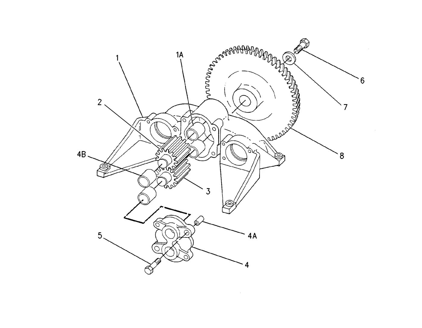 3516B · LUBRICATION SYSTEM · 144-8267 CAT parts diagram