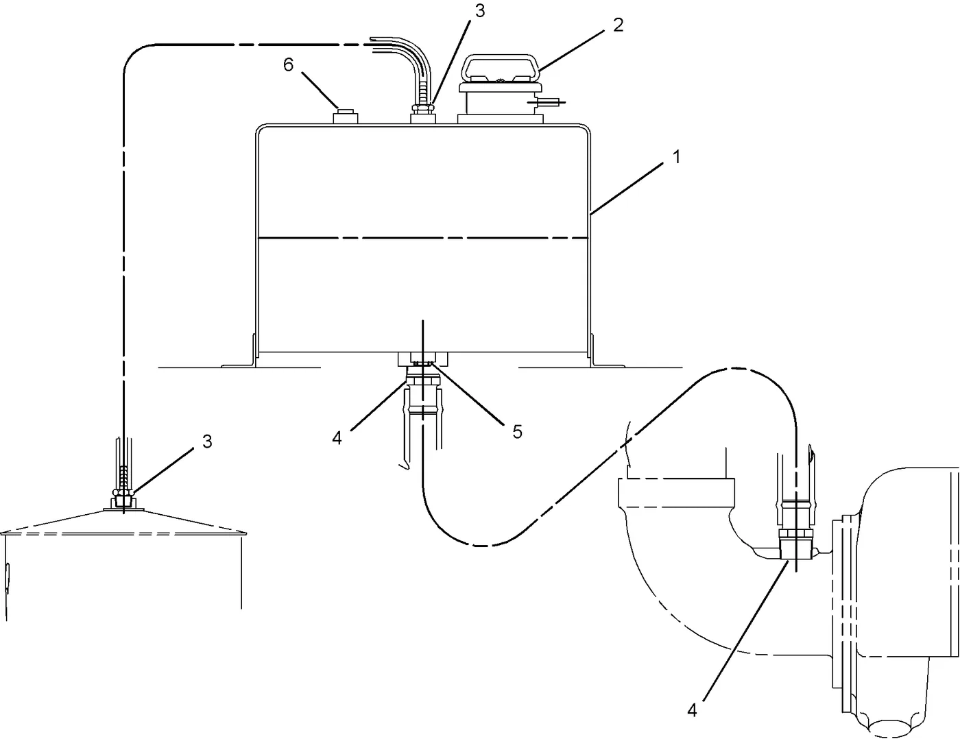 3516B 4P5635 parts diagram