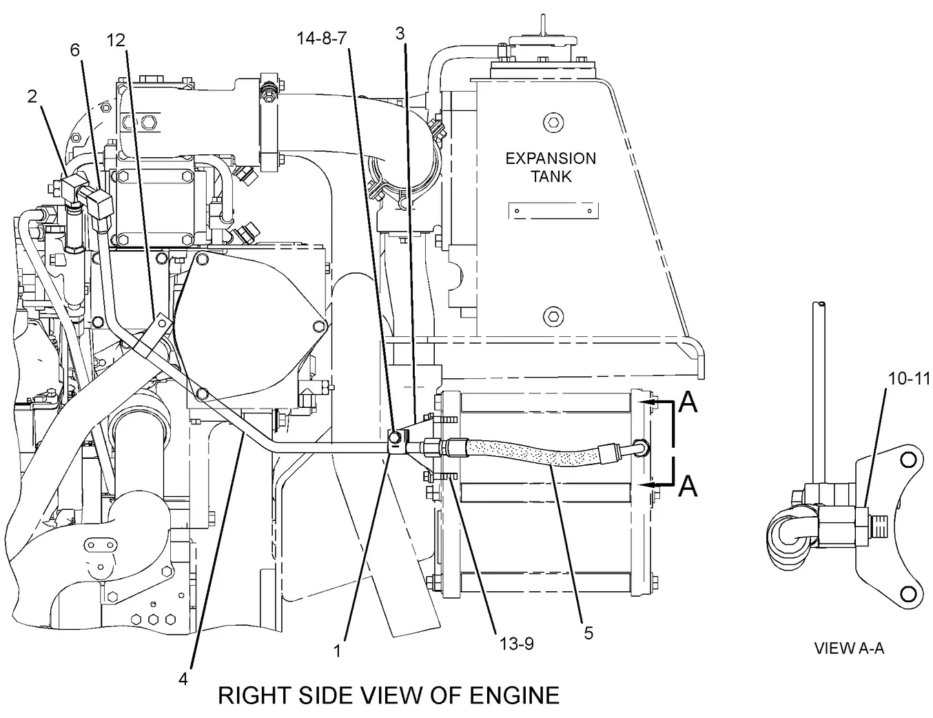3516B · FUEL SYSTEM · 309-5093 CAT parts diagram