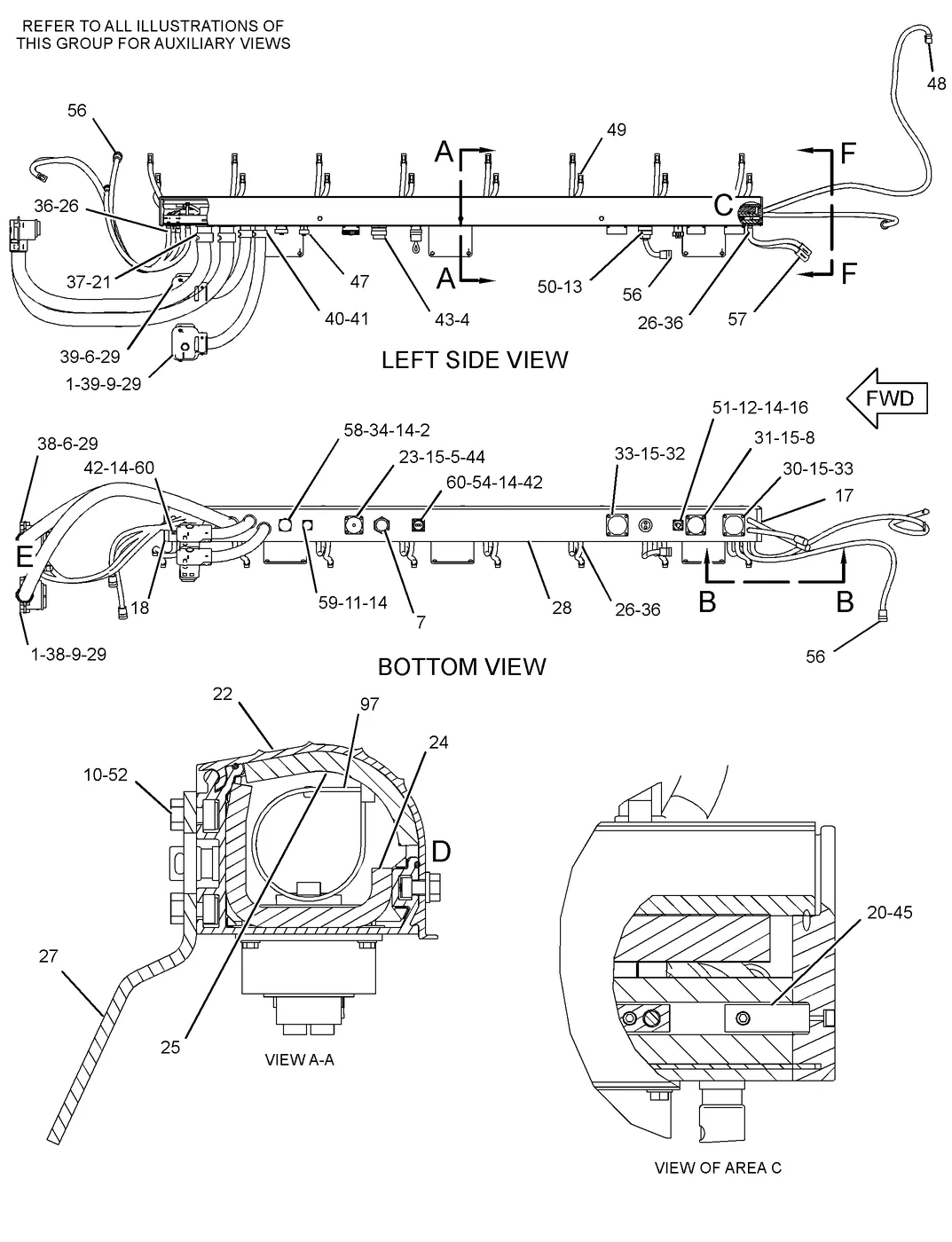 3516B 9X3402 parts diagram