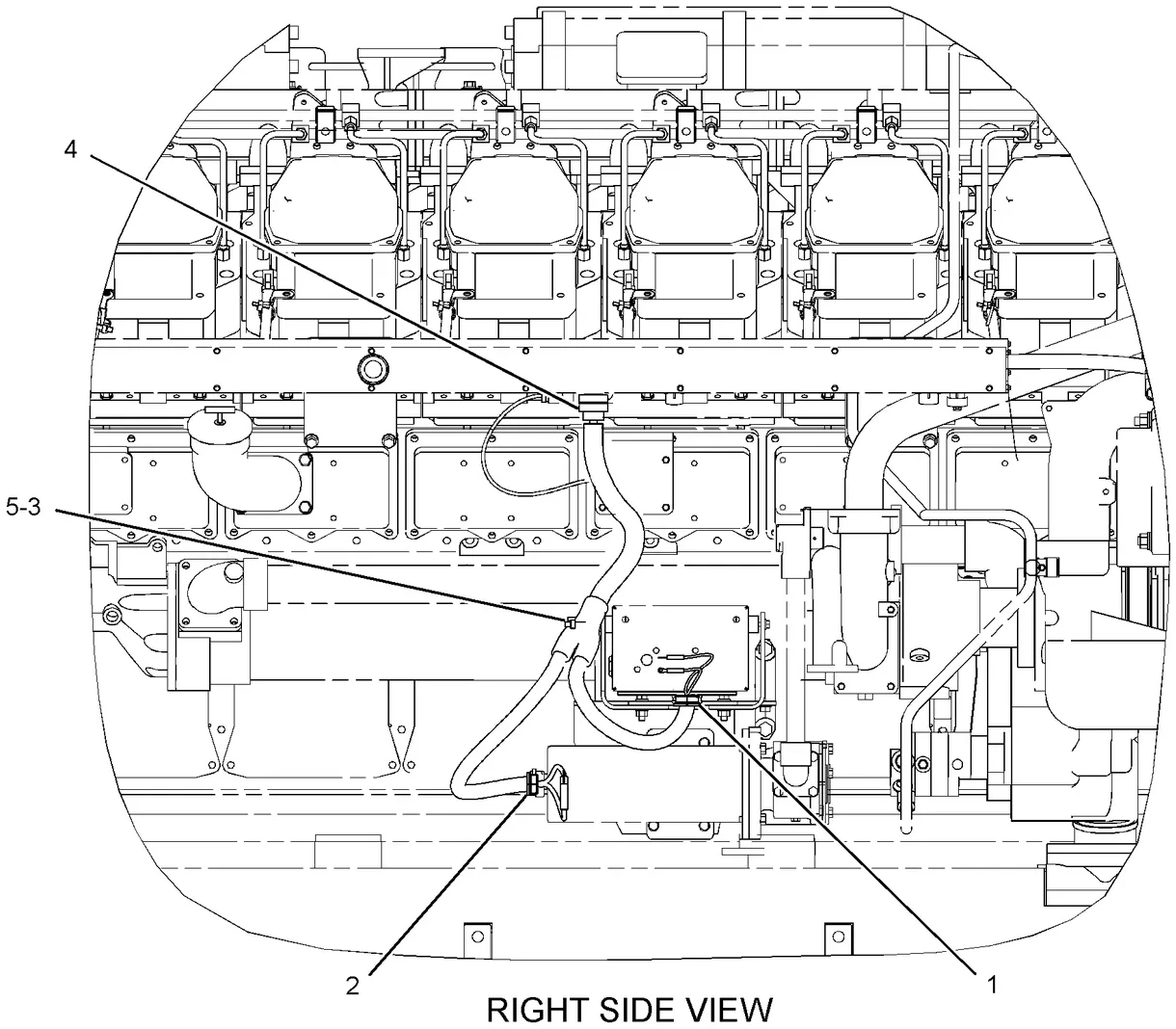 3516B · ELECTRICAL AND STARTING SYSTEM · 232-0899 CAT parts diagram