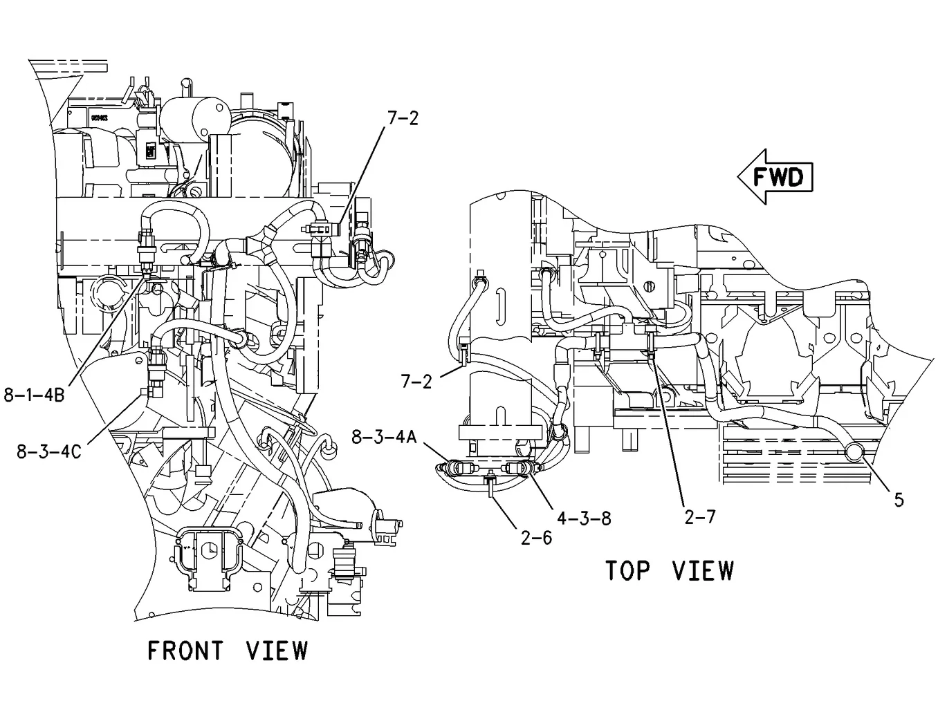 3516B · ELECTRICAL AND STARTING SYSTEM · 235-6276 CAT parts diagram
