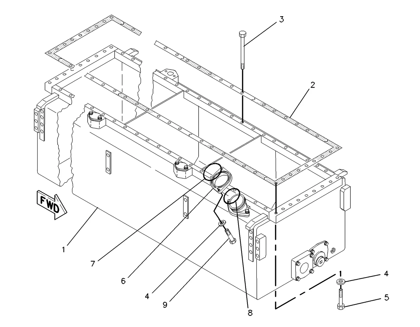 3516C 6V5101 parts diagram