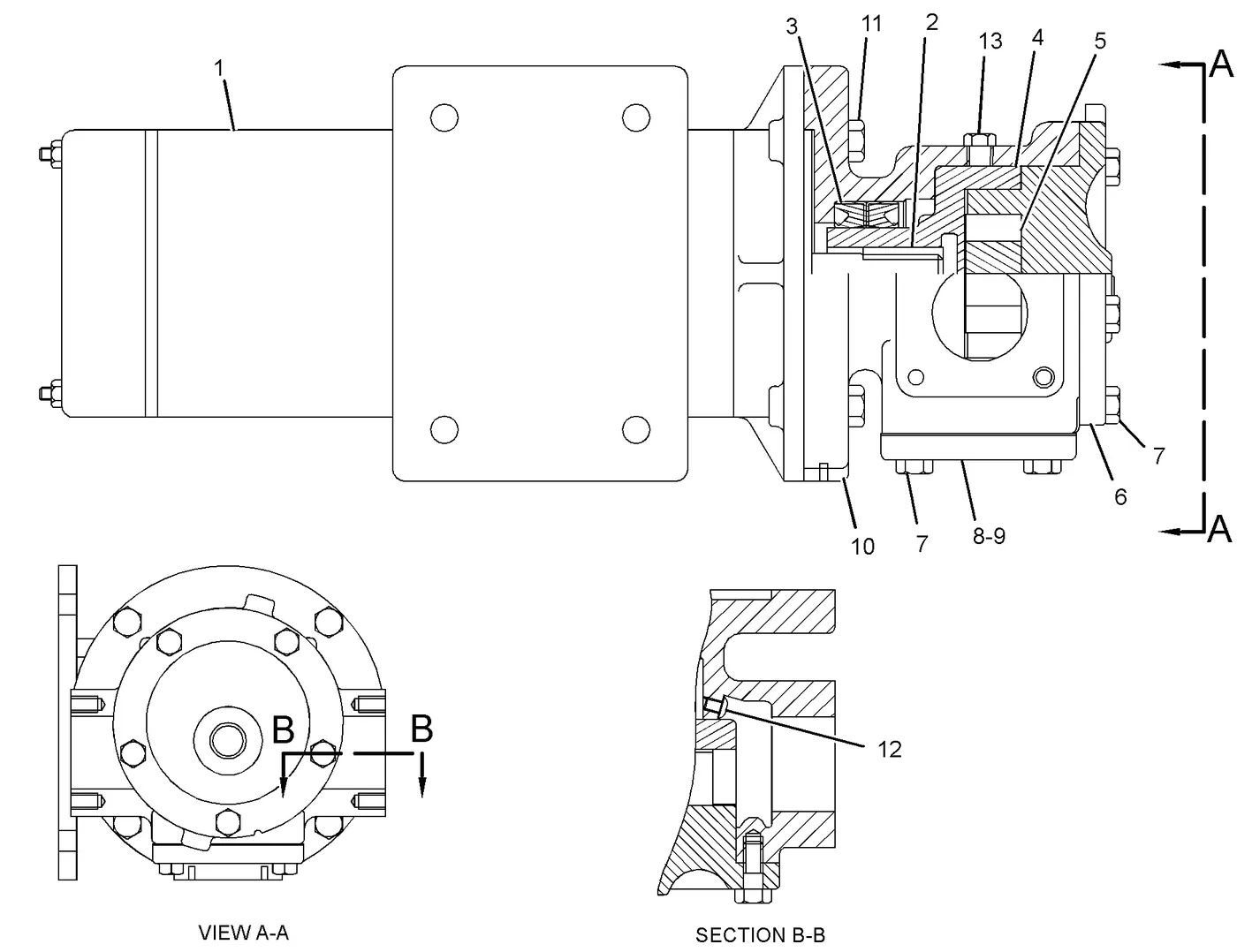 3516C 5M6214 parts diagram