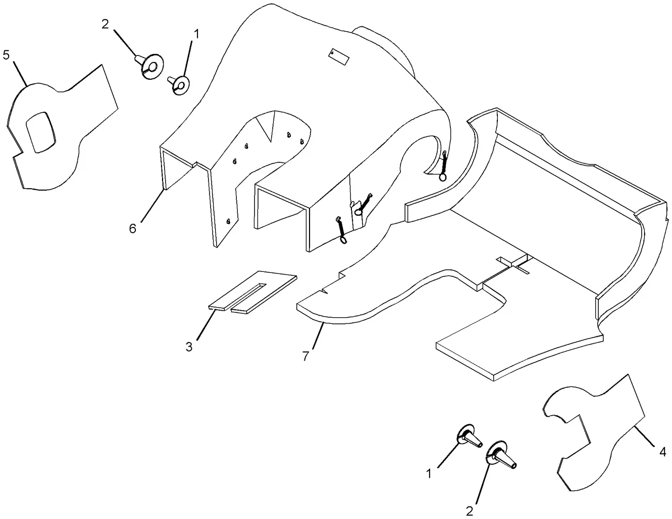 3516C · AIR INLET AND EXHAUST SYSTEM · 343-5363 CAT parts diagram