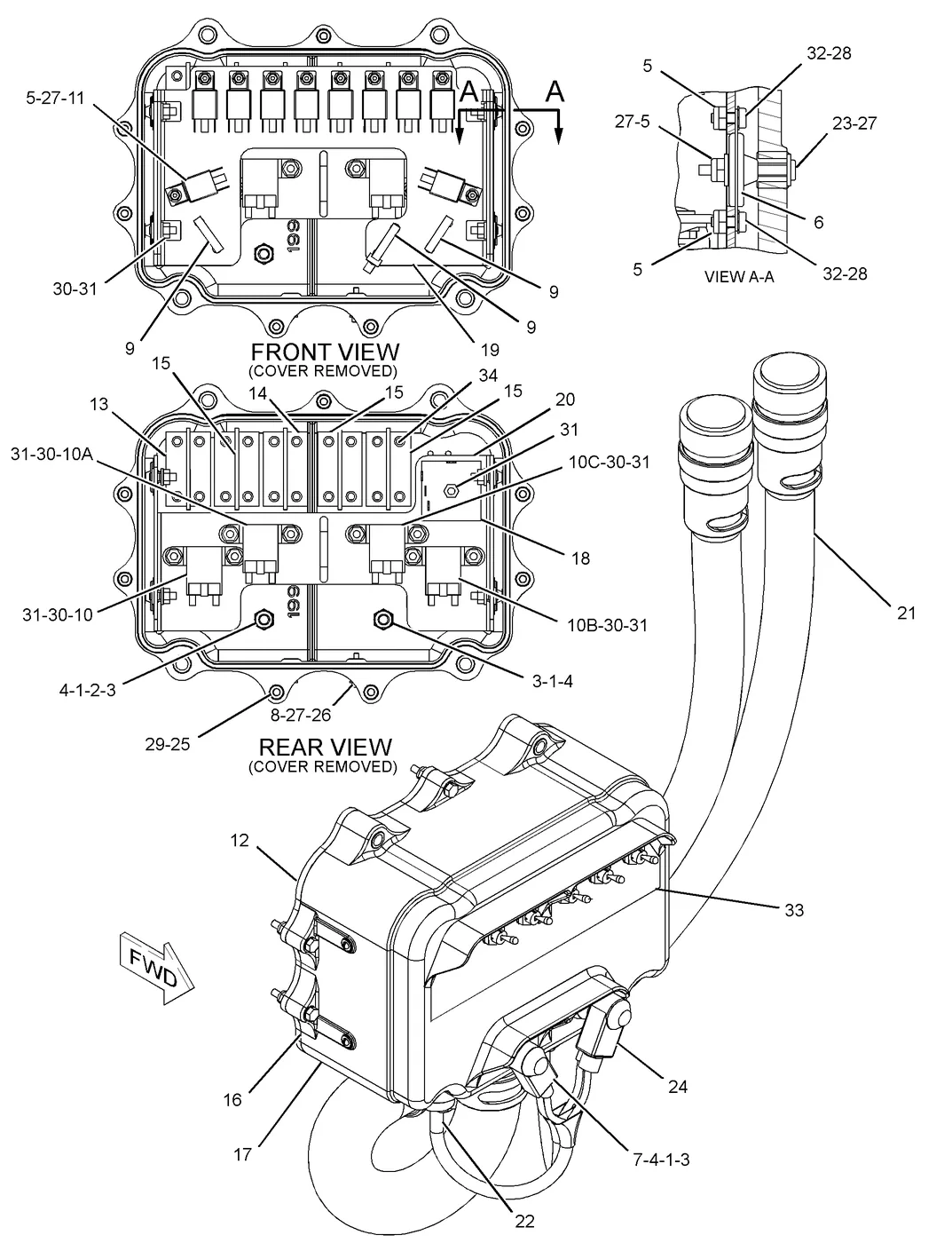 3516C · ELECTRICAL AND STARTING SYSTEM · 231-9999 CAT parts diagram