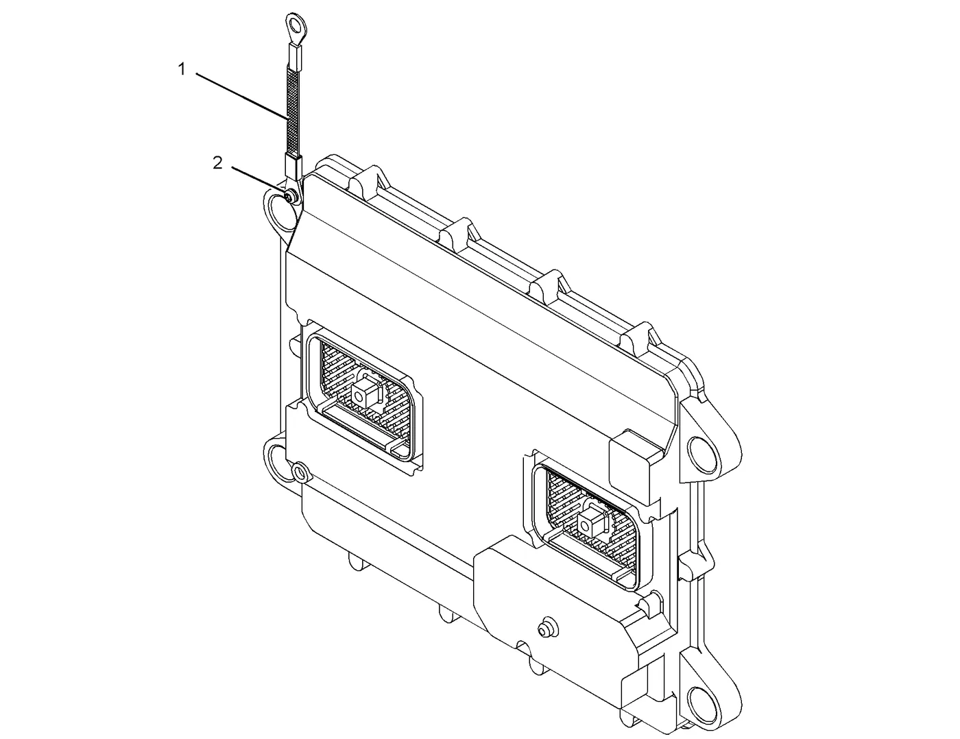 3516C · ELECTRICAL AND STARTING SYSTEM · 206-2711 CAT parts diagram